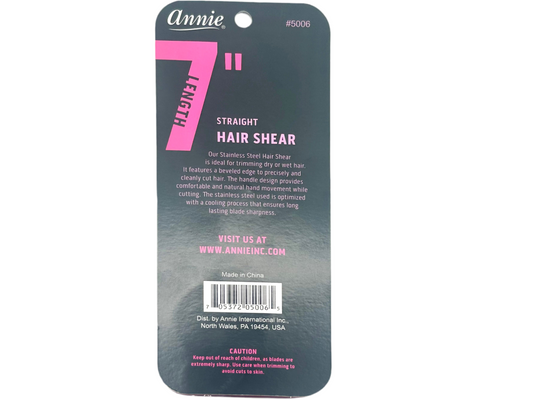 Annie 7” Straight Hair Shear