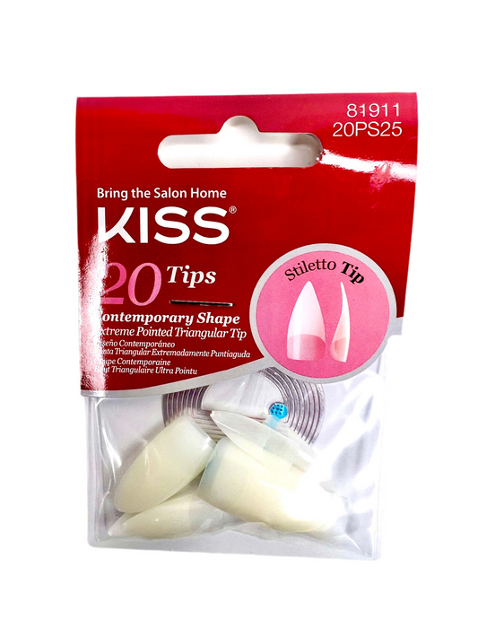 Kiss 20 Stiletto Tips